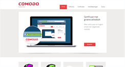 Desktop Screenshot of comodo.nl