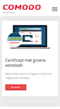 Mobile Screenshot of comodo.nl