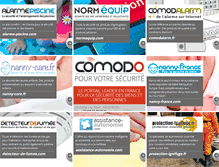Tablet Screenshot of comodo.fr